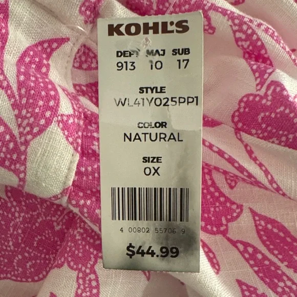 LC Lauren Conrad Pink Floral Maxi Skirt - Picture 8 of 8